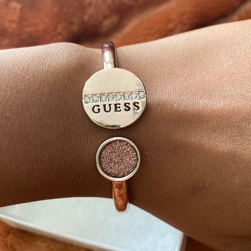 Rose Gold Guess Bracelet